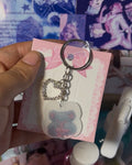 Crybaby bear keychain