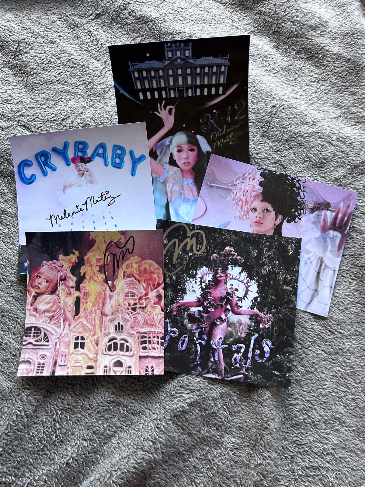 Melanie Martinez signed print bundle