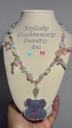 Crybaby necklace and jewelry set