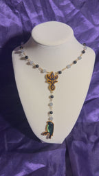 Toady rosary necklace