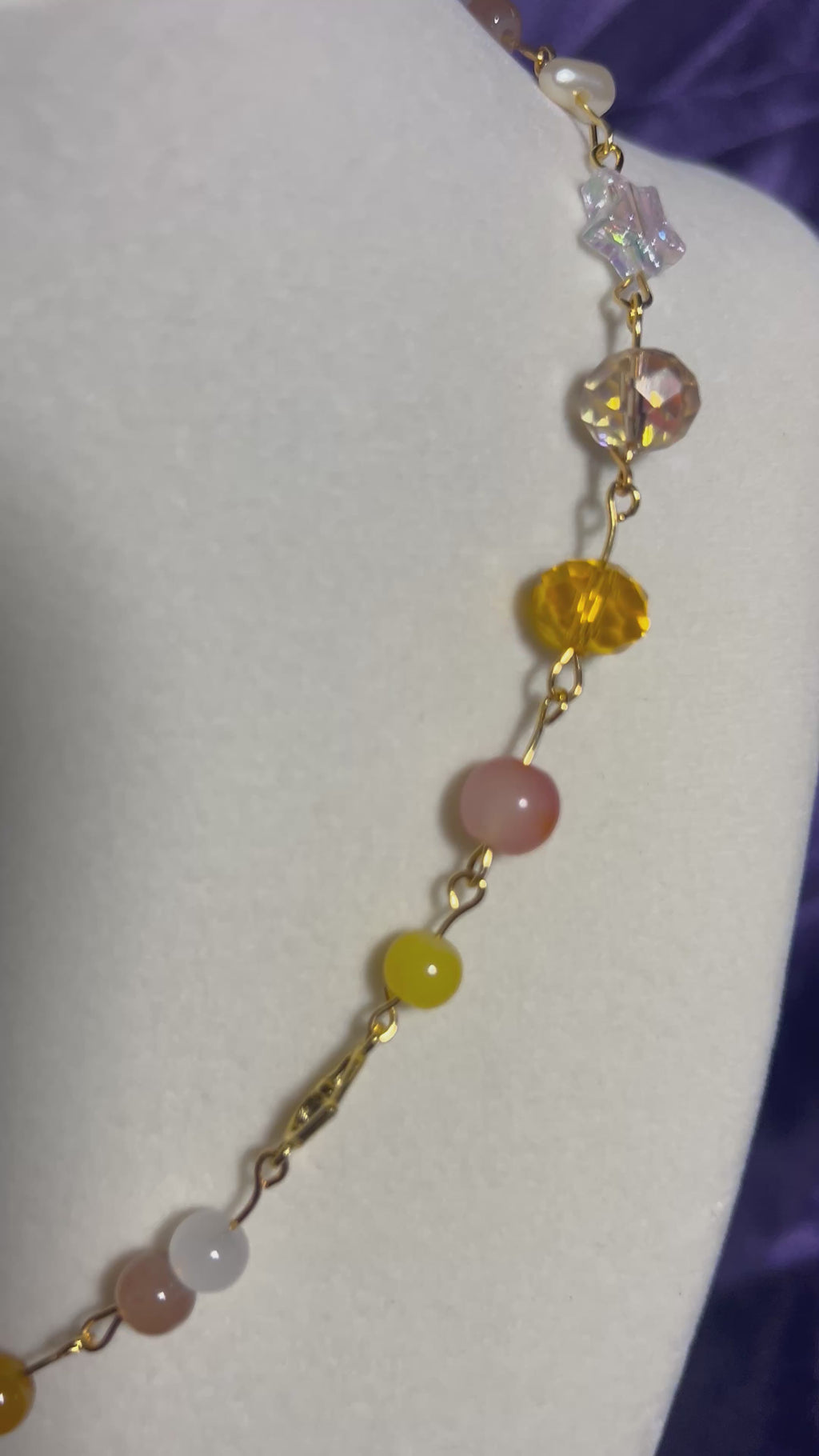 Hells front porch beaded necklace